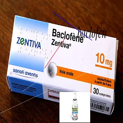 Acheter baclofen en ligne